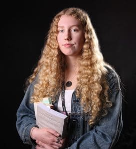 Kaitlin Wilson whose History essay has been recognised by Cambridge University.